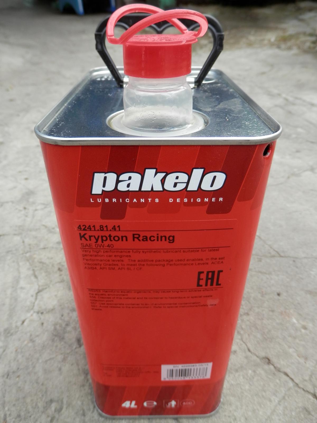 Pakelo Krypton XT LA 504-507 5W-30 отработка на Seat Leon после