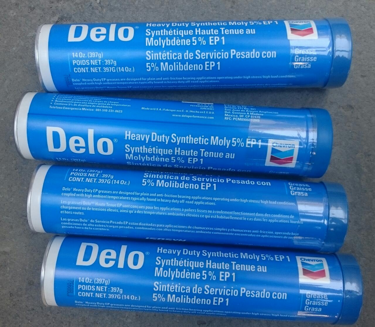 Chevron delo grease