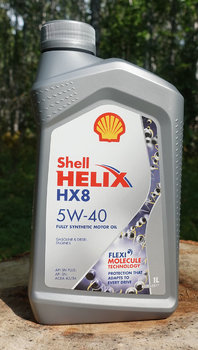 Shell Helix HX8 Synthetic 5W-40 API SN PLUS photo1.JPG