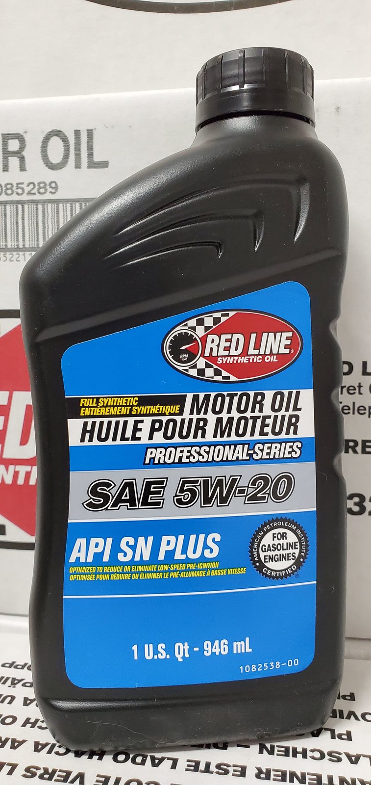 Red Line Professional Series 5W20 Motor Oil (SN Plus/RC, ILSAC GF5