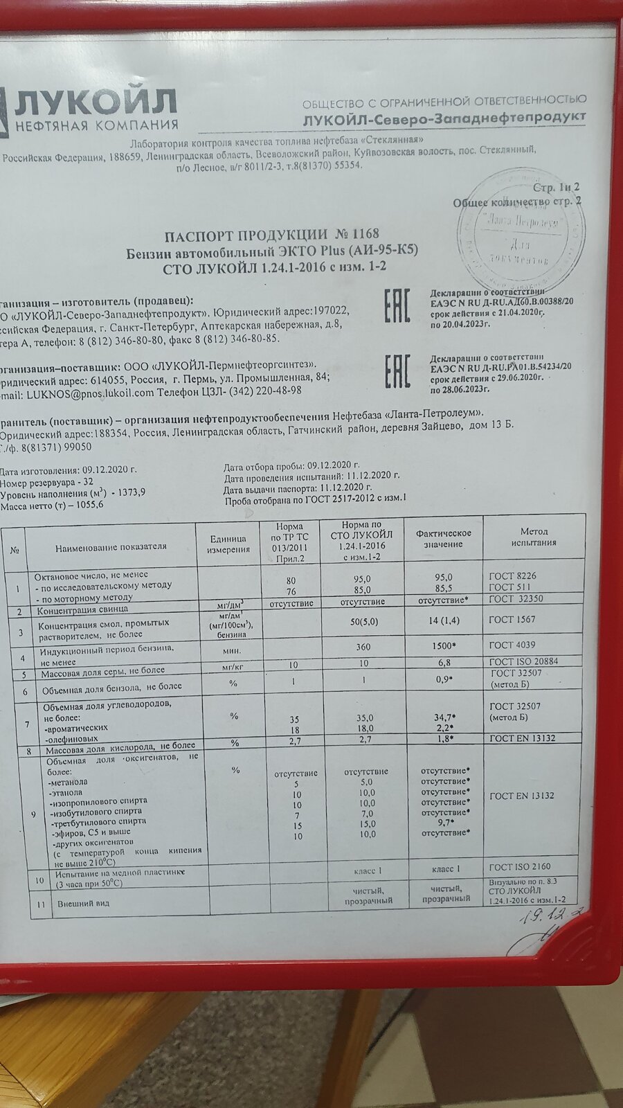 0 3 100. Лукойл бензин 95 Экто. Экто-100 паспорт топлива. Топливо Лукойл Экто плюс 95. Лукойл 92 Экто октановое число.