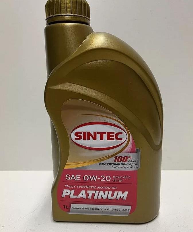 Sintec platinum 7000 0w 20. ILSAC gf-6. Synturo Platinum 0w20.