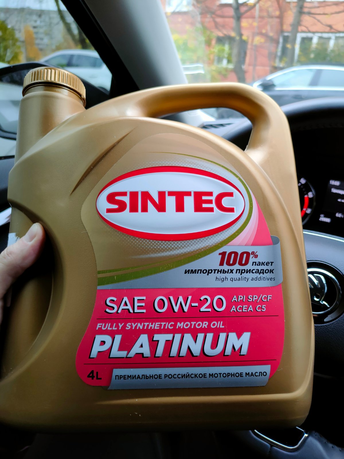 Sintec platinum 0w20